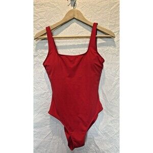 Everlane Red One-Piece Swimsuit